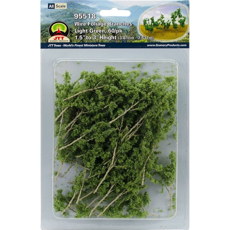 Amazon.com: JTT Scenery Products Foliage Branches, Light